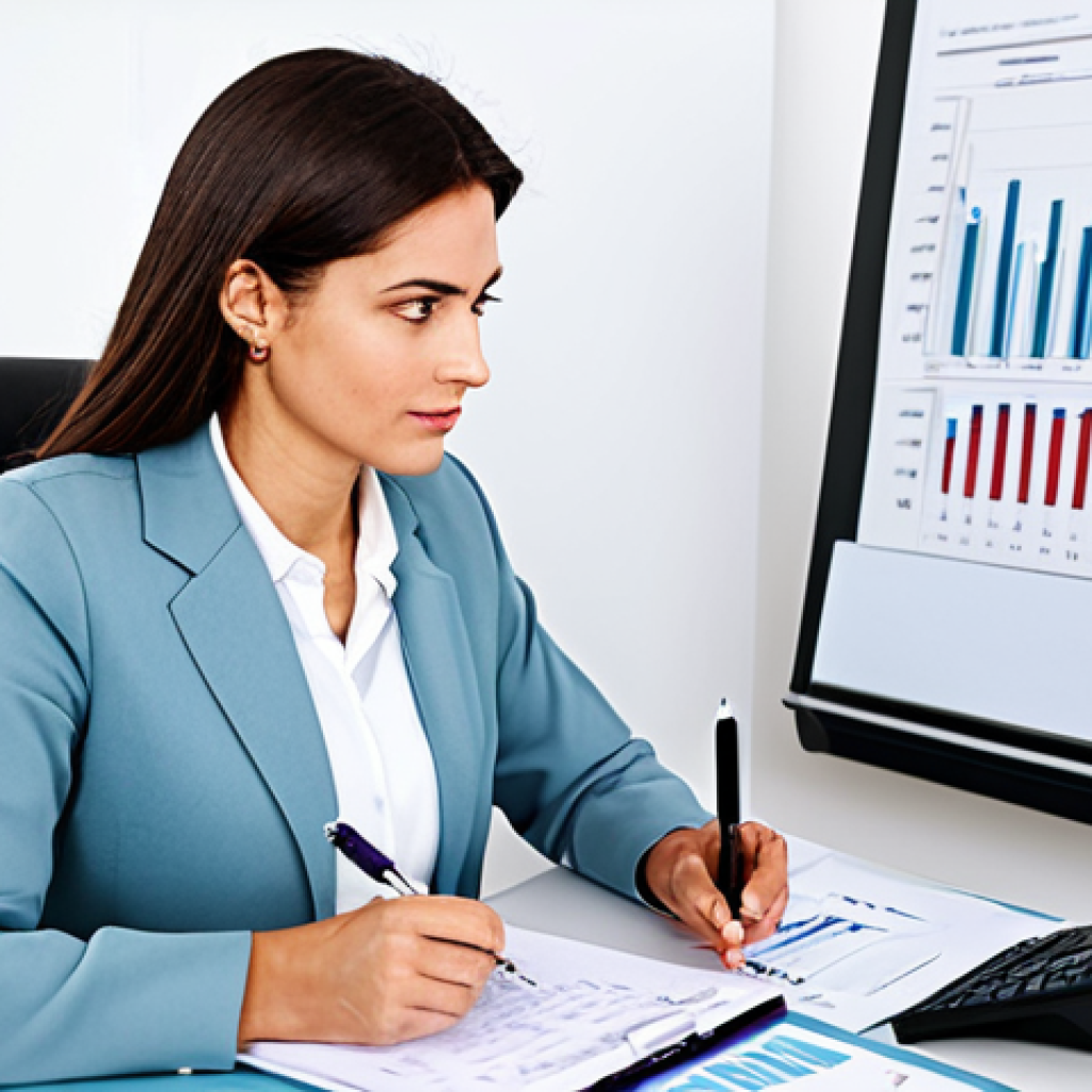 비상 재무계획 수립 전 준비 사항 - Goal Setting**

"A focused woman in professional attire, sitting at a desk, reviewing financial docu...