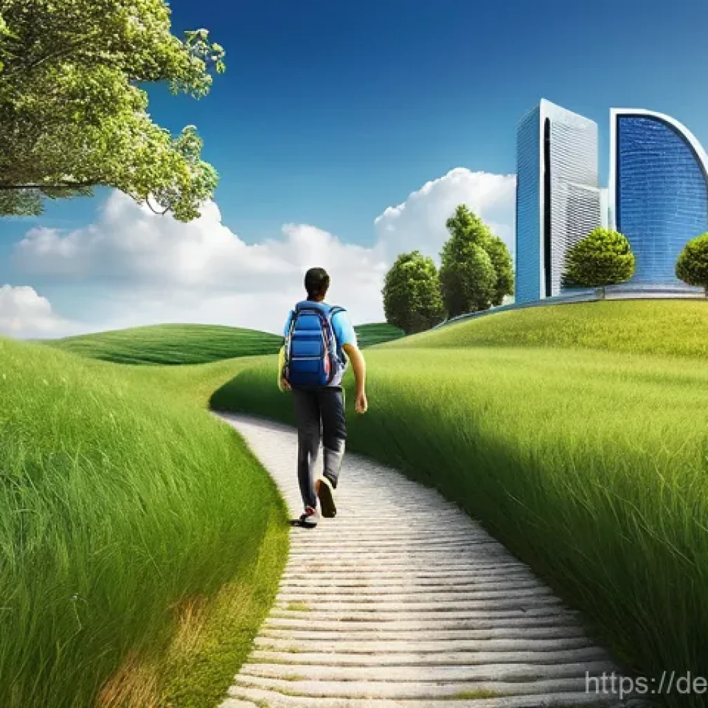 재무계획의 자산 배분 전략 - **Prompt 1: The Financial Marathon Journey**
    A wide-angle, cinematic shot of an adult individual...