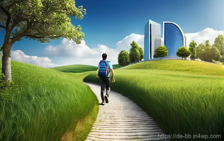 재무계획의 자산 배분 전략 - **Prompt 1: The Financial Marathon Journey**
    A wide-angle, cinematic shot of an adult individual...